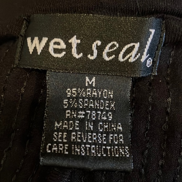 🖤🎶Pull On Stretchy Black Sequined Leggings Pants Excellent Condition Sz M - Picture 5 of 5